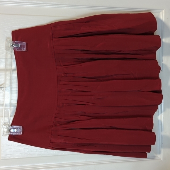 Loft Women's Pleated Circle Skirt Size 0 - Picture 1 of 5